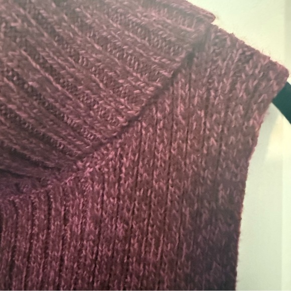 Faded Glory Burgundy Knit Sweater - Picture 8 of 9